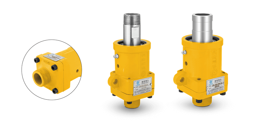 【JFW-2002】20A-80A 單向式 旋轉(zhuǎn)接頭設(shè)備特寫圖